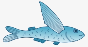 Important Clip Art Fish Clipart Flying - Clip Art Flying Fish