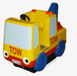 Tow Truck - Jolly Town Tow Truck Kiddi Eride