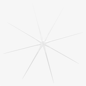 Star Glow Png - Monochrome