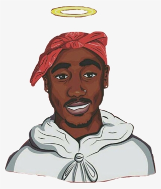 Clipart Royalty Free Download Freeedit Pac Shakur Freetoedit - Tupac Transparent