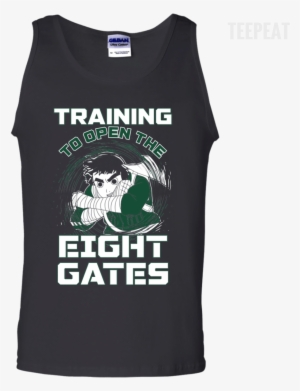 Rock Lee Training Eight Gates Tee Apparel Teepeat - T-shirt