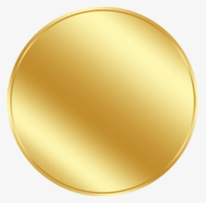 Gold Award Plaque Goldplate Circle Frame Border Decor - Circulo De Oro Png