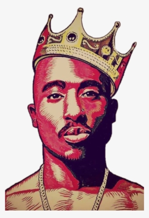 Report Abuse - Tupac Drawing With Color