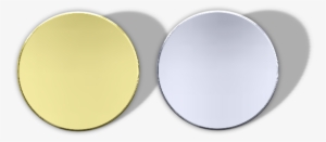 Round Trophy Disc Larger Image - Brass Engraved Round Disc