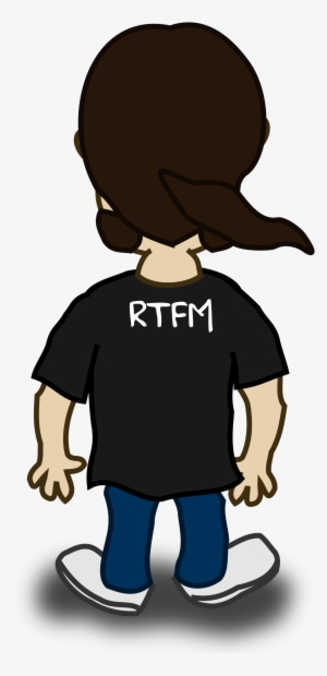 Vector Freeuse Download Comic Characters Big Image - Cartoon Man Back Png