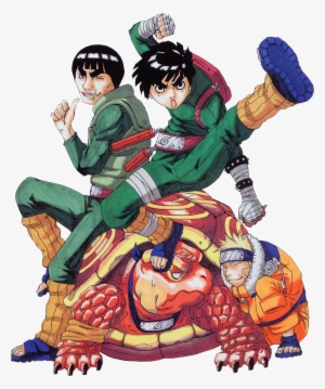 Might Gai And Rock Lee - Naruto Volume 10