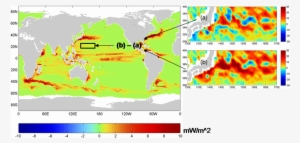Six-year Mean Wind Power Input Changes When The Dependence - Map