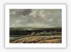 Panoramic Landscape With A City In The Background - Philips Koninck