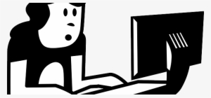 Office Worker Fitness - Custom Woman On Computer Shower Curtain