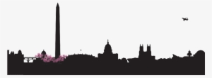 Washington Dc Skyline Silhouette Clipart