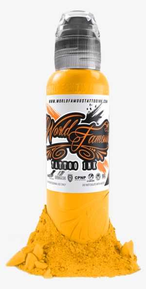 World Famous Tattoo Ink Vegan Tattoo Ink Products - World Famous Great Wall Yellow