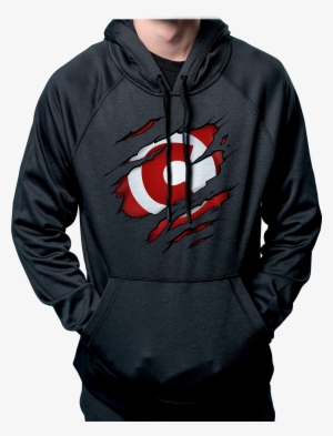 Chilled Chaos Ripped Hoodie - Moose Hoodies