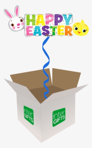 44″ Happy Easter Banner - Happy Easter Balloon - Giant