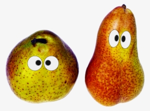 Pears, Cheeky Rascal, Fruit, Face, Funny, Eyes - Obstgesicht