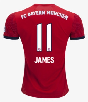 Bayern Munich 18/19 Home Jersey James Rodríguez - Lewandowski Poland Jersey 2018
