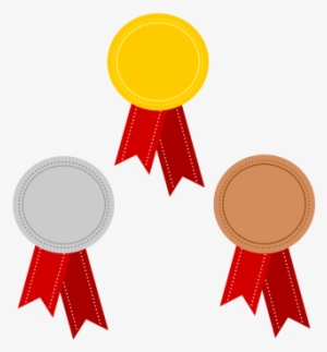 Medals Vector, Medals, Gold Medal, Silver Medal Png - Medal
