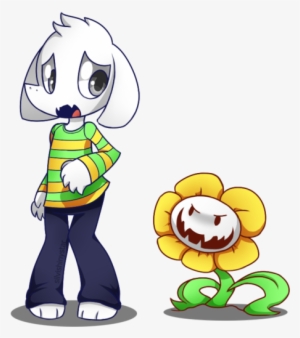 Undertale - Undertale Asriel And Flowey
