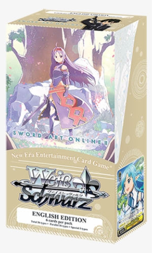 Weiss Schwarz Sword Art Online Ii Vol - Weiss Schwarz Sword Art Online 2 Extra Booster