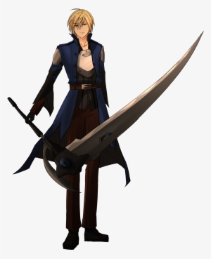 Sword Art Online Oc - Anime Character With A Scythe Oc