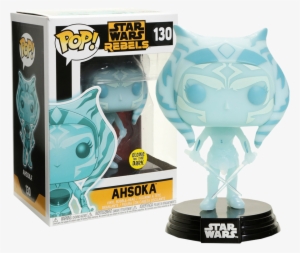 Ahsoka Holographic Glow In The Dark Funko Pop Vinyl - Funko Pop Ahsoka Glow In The Dark