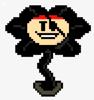 Flowey Undertale - Pixel Art