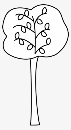 Black And White Autumn Tree - Autumn