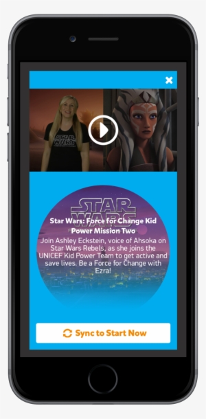 Launches 2nd Unicef Kid Power Mission Featuring Ashley - Smartphone