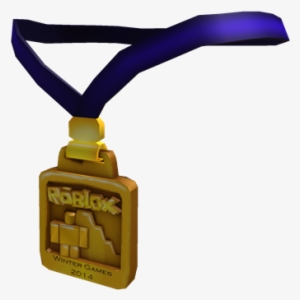 2014 Winter Games Gold Medal - Gold Medal Roblox
