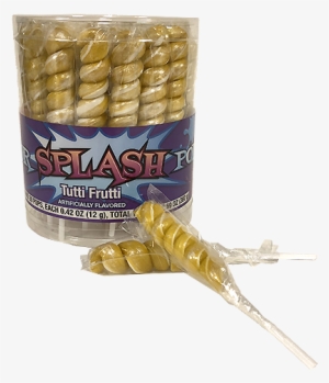 Pearl Gold & White Color Splash Tutti Frutti Unicorn - Unicorn Lollipops