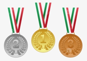 Gold Silver And Bronze Medals Transparent Images - Gold Silver And Bronze Medals Png