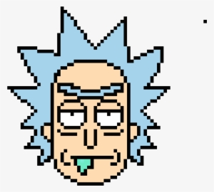 Rick Sanchez - Rick And Morty Pixel Art
