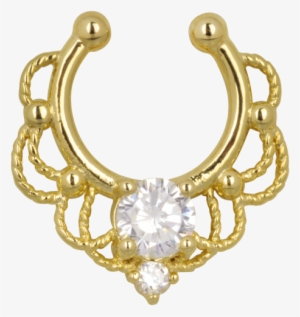 We Have A Big Selection Of Septum Clickers In Store - Septum Piercing