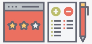 A Close-up Of Two Icons Included In The Flat Line Ux - User Experience Icon Png