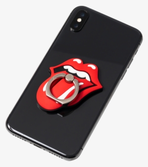 Tongue Logo Phone Ring Holder The Rolling Stones Png - Rolling Stones