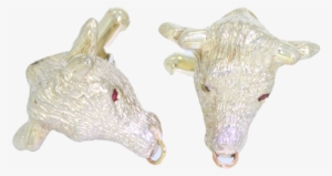 Sterling Silver Bull