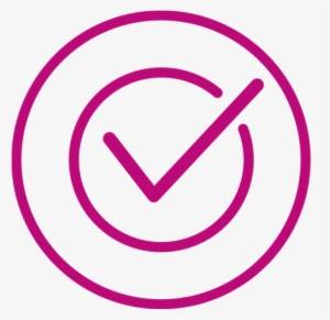 0418090 Dfs Cerise Checkmark 150x150px - Check Mark