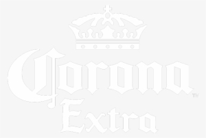 Corona Beer Logo Png Download - Corona Extra Logo White