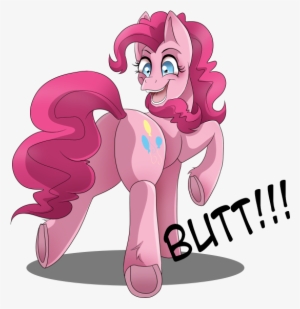 Butt Pinkie Pie Pony Pink Mammal Fictional Character - Mlp Pinkie Pie Butt