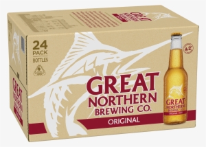 Great Northern Brewing Company Original Lager 24 Case - Great Northern Super Crisp 30 Pack