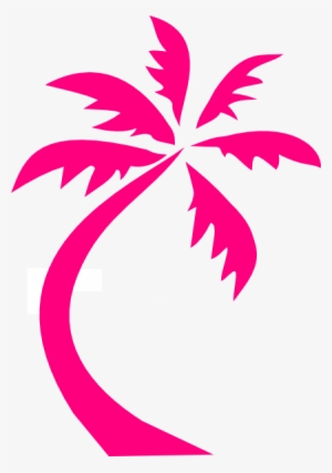 Image Freeuse Stock Clipart Palm Tree - Pink Palm Trees Clip Art