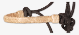 Rope Halter With Rawhide Nose