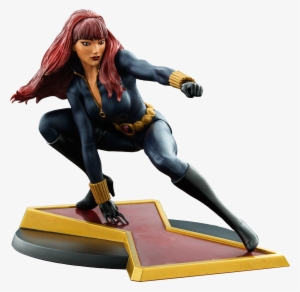 Black Widow Marvel Gallery 9” Pvc Diorama Statue - Black Widow Pvc Statue