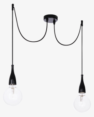 Incandescent Bulb Hanging Light Design/ Retro/ Black/ - Ideal Lux 112671 Pendant Light Fitting Minimal Sp2