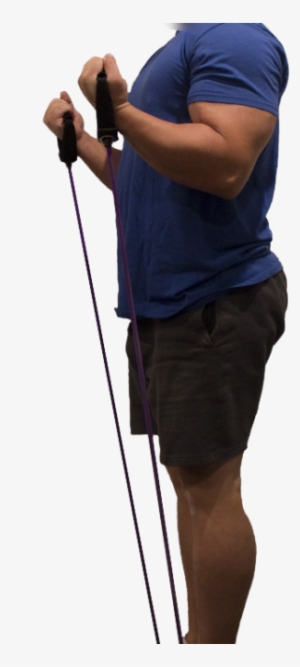 Top 3 Resistance Band Exercises For Your Biceps - Standing