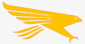 Falcon Logo, Falcons, University, Hawks - Falcons Logo Black And Yellow