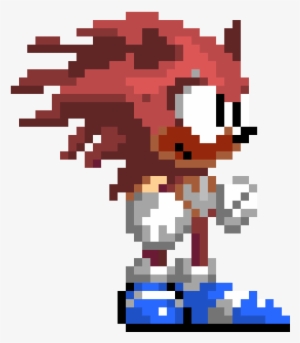 Arco Standing Sprite - Sonic The Hedgehog Do Pixels