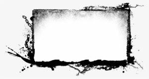 Ink And Water Transparent Decorative - 邊框 Png