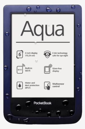 Pocketbook Will Introduce World's First Serial Water-resistant - Pocketbook 640 Aqua White E-book Reader