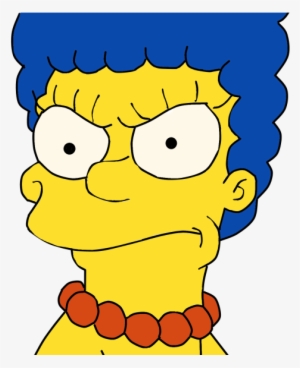 Free Icons Png - Marge Simpson Annoyed