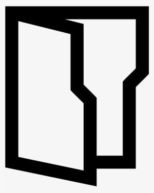 Otwórz Folder Icon - Иконка Буклета Пнг